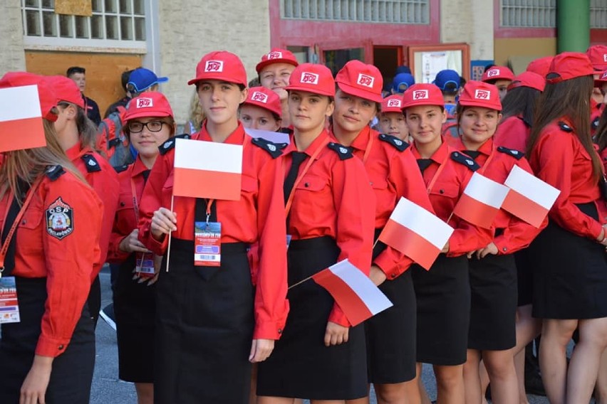 Dziewczyny z OSP Przytkowice uczestniczą w olimpiadzie w Szwajcarii
