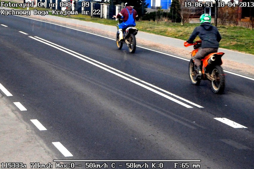 Gmina Człuchów. Strażnicy gminni poszukują pseudomotocyklistów