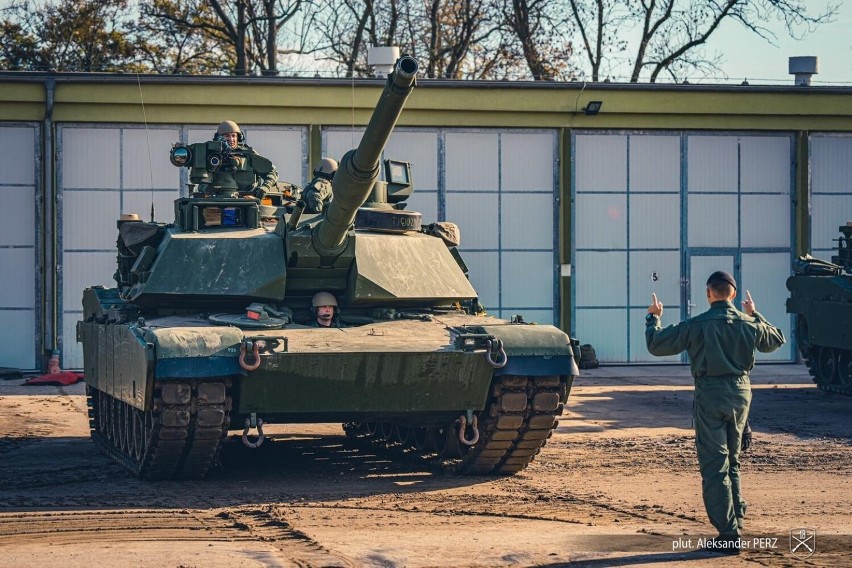 Szkolenie na czołgach Abrams