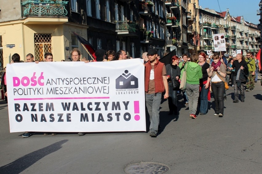 Demonstracja Lokatorska w Poznaniu