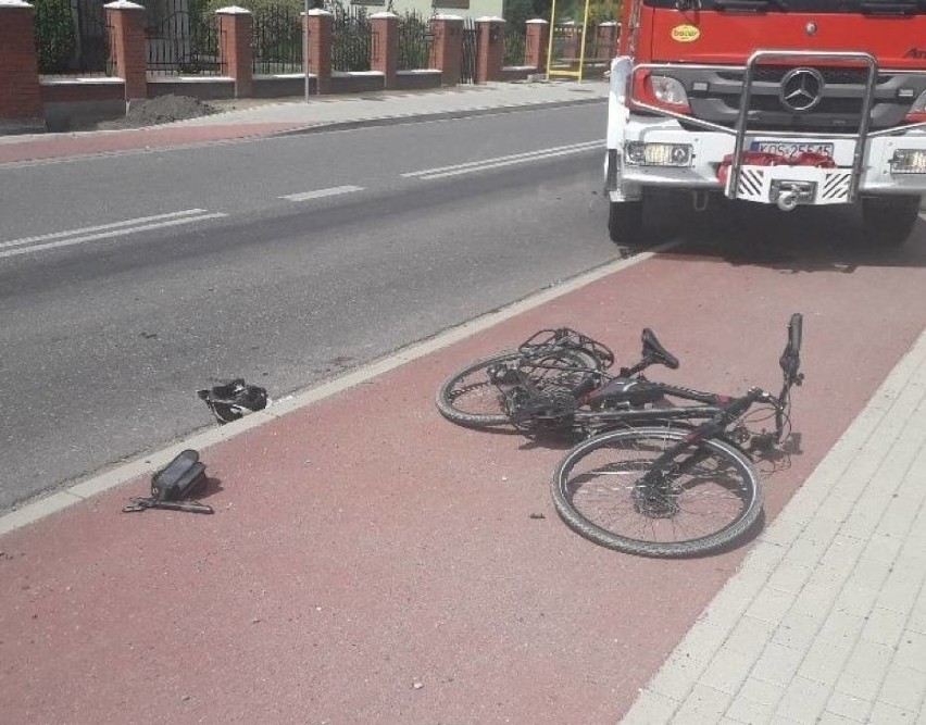 Ustalono, kim jest potrącony w Jawiszowicach rowerzysta