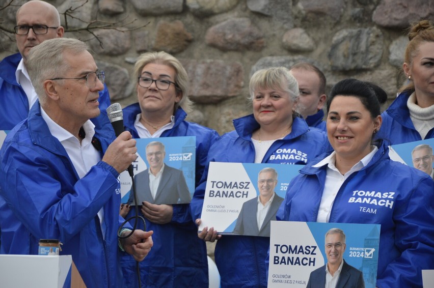 Tomasz Banach inicjuje kampanię wyborczą na burmistrza Gminy Goleniów