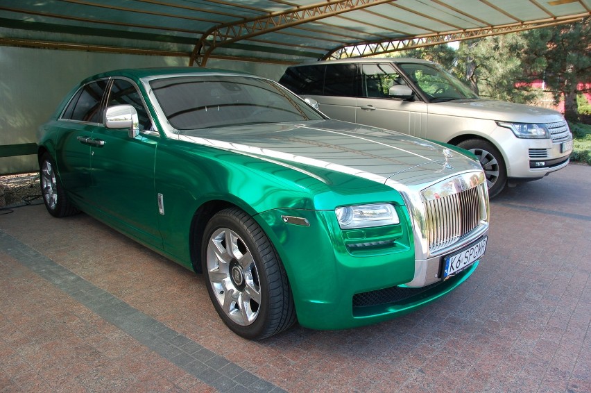 Rolls Royce, którym jeździ Marek Roleski
