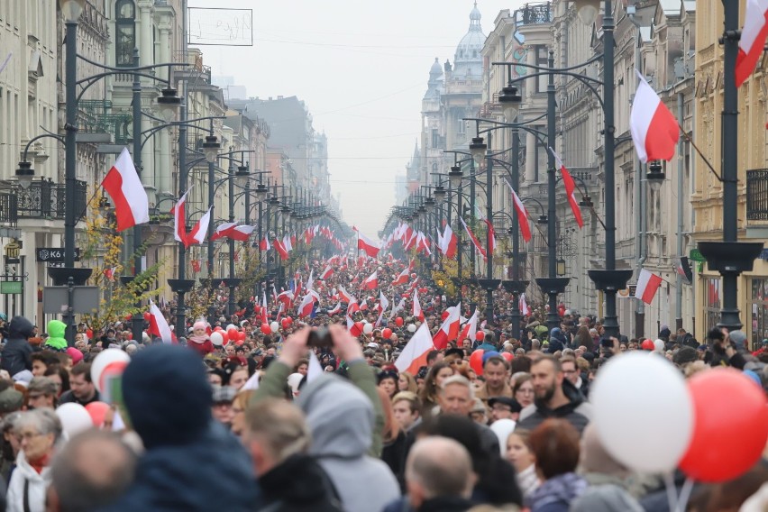 Święto Niepodległości w Łodzi