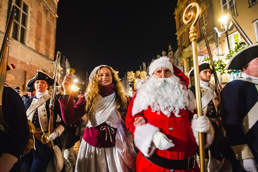 Na przybycie św. Mikołaja i jego świty czekali w Gdańsku nie...