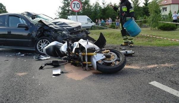 W wypadku zginął 26-letni motocyklista