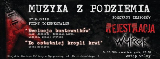 Koncerty i pokaz filmów prezentujących muzyków tworzących w ...