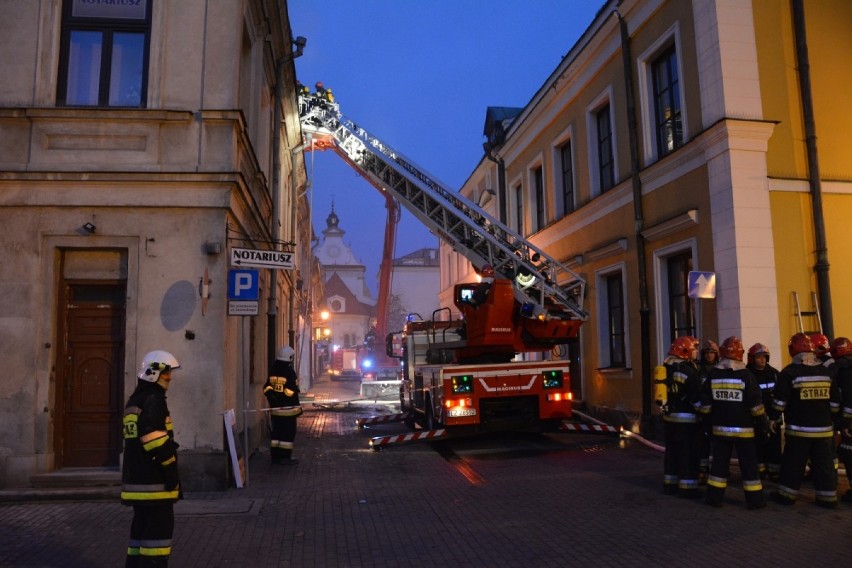 Pożar kamienicy w Zamościu. Jedna osoba nie żyje