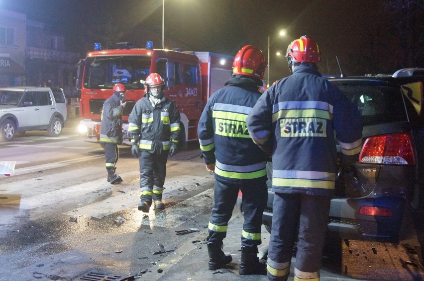 Wypadek na ulicy Stawiszyńskiej w Kaliszu