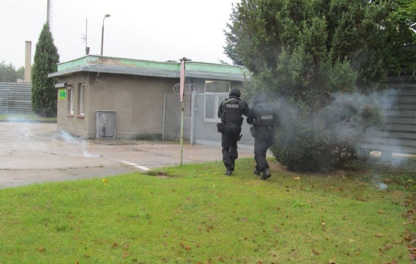 Policjanci i żołnierze ćwiczyli w Czerwieńsku