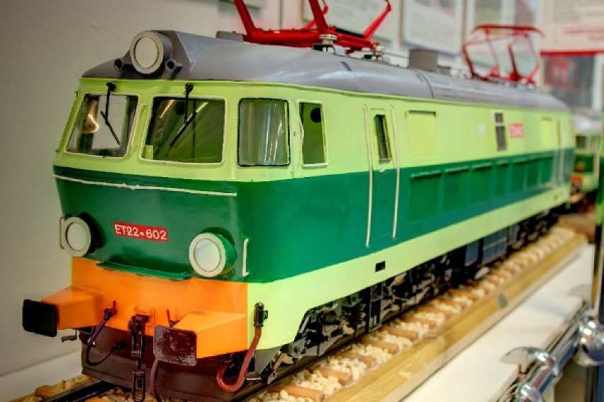 Modele w Muzeum Kolejnictwa