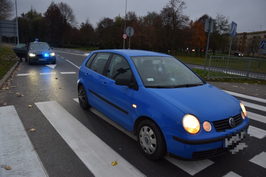 Potrącenie w Szczecinku. Ranna kobieta w szpitalu [zdjęcia]