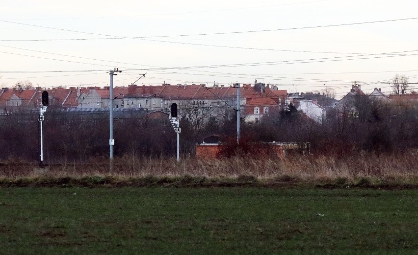 Legnica widziana z wysokości ulicy Bobrowej