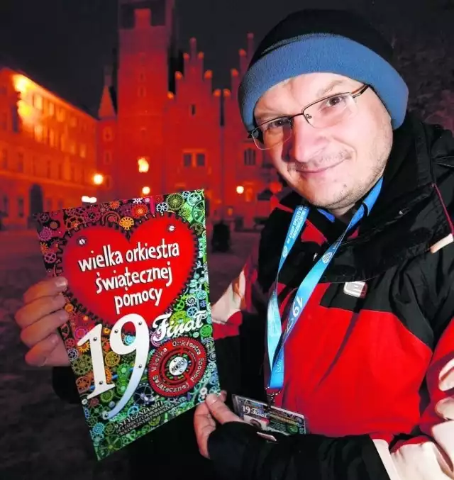 Maciej Szewczyk już od 5 lat czuwa nad wrocławskim finałem WOŚP