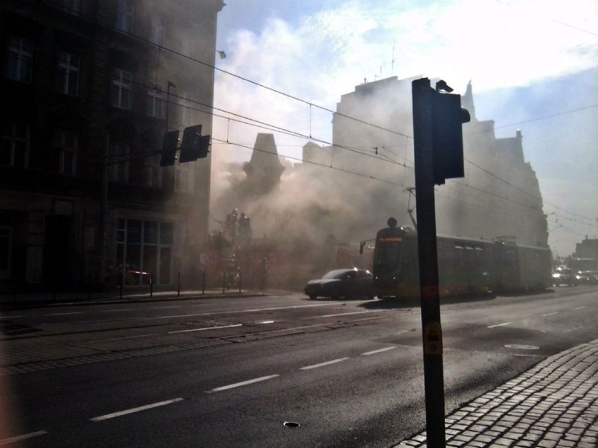 Pożar udało się opanować około godziny 19. Fot. Rafał...