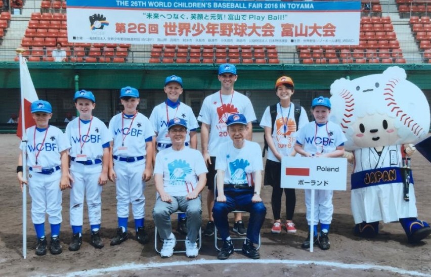 Kuba Wieliński z Żor grał w baseball w Japonii