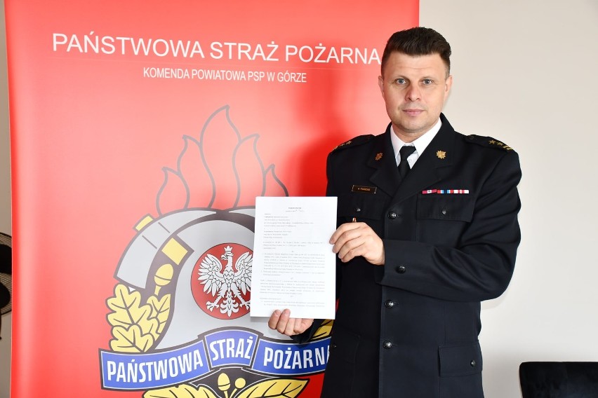 Gminy i firmy z powiatu górowskiego wesprą strażaków z KP PSP w Górze w zakupie nowego wozu