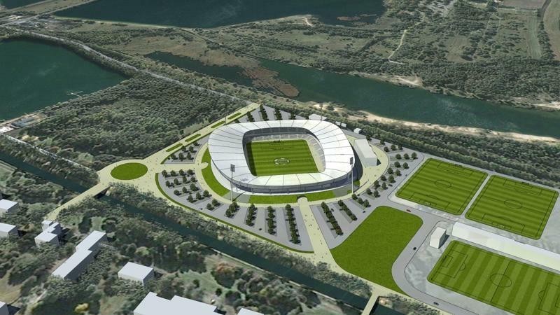 Stadion Zagłębia Sosnowiec [WIZUALIZACJE]. Zobacz nieaktualny projekt stadionu!