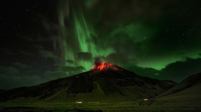 Zorza polarna - Islandia