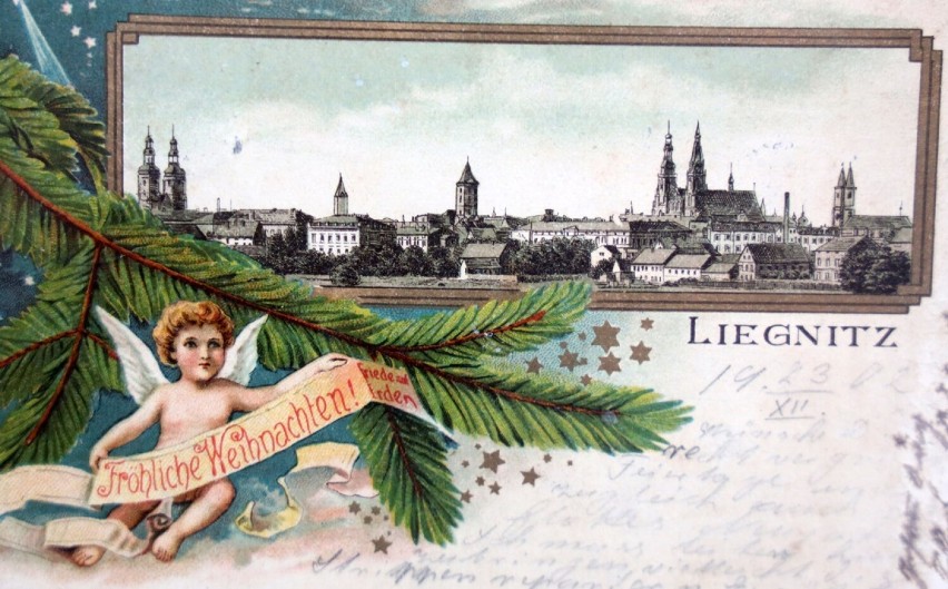 Pozdrowienia z Legnicy na kartach pocztowych sprzed stu lat, zobaczcie je