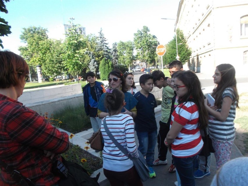 Uczniowie z ZSO w Zapolicach  na Węgrzech