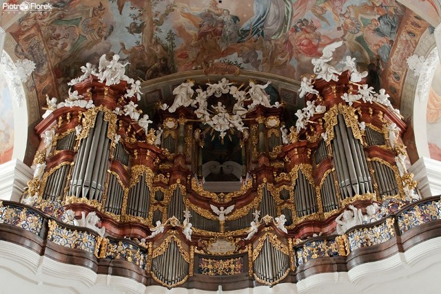 Organy koncertowe &ndash; przez wielu uważane za najlepiej zachowane organy barokowe w tej części Europy.   Fot. Piotr Florek