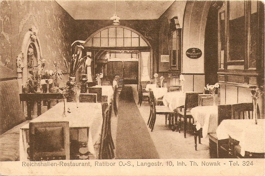 Reichshallen-Restaurant na ul. Długiej  10 - rok 1926