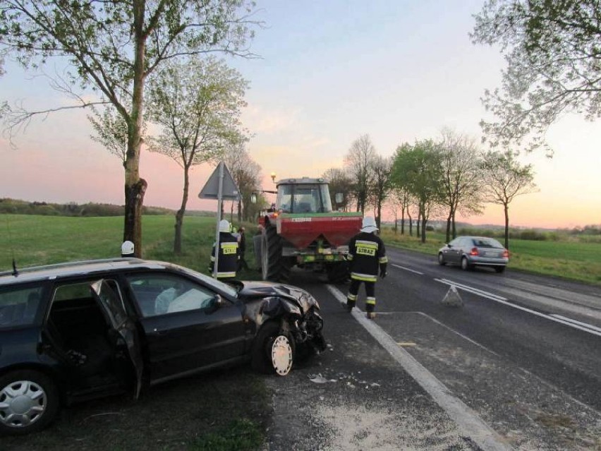 Krzywopłoty: Wypadek drogowy w powiecie białogardzkim...