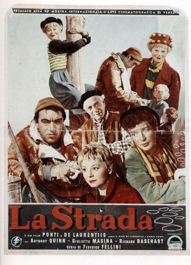 plakat z filmu La Strada