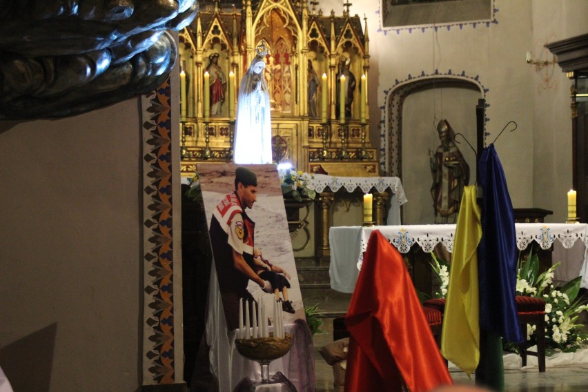 Modlitwa za uchodźców w kościele farnym w Gnieźnie