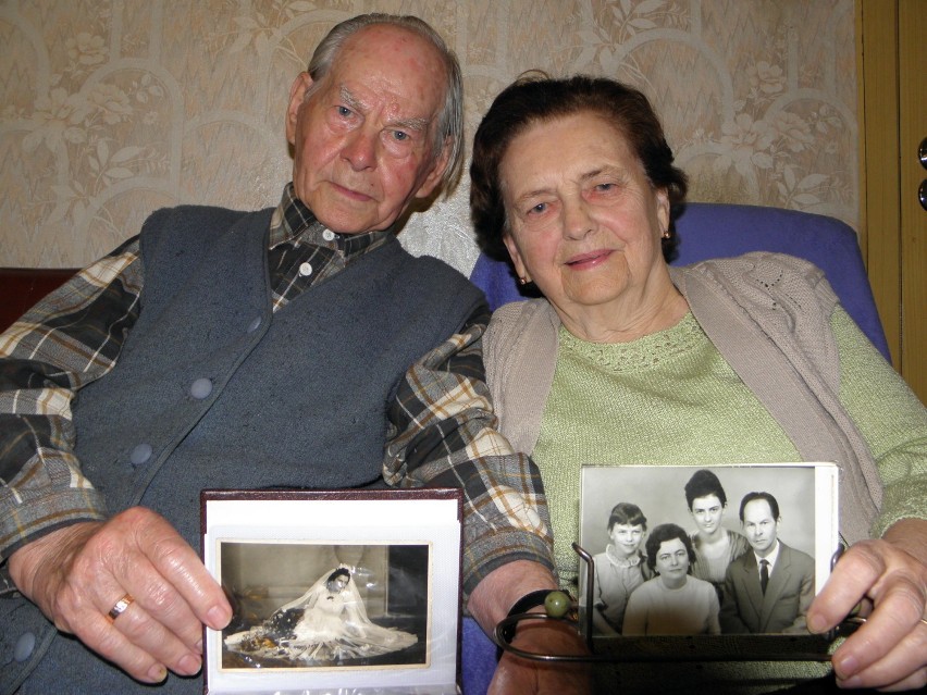 Żory: Żelazne Gody. Ingeborga i Stanisław Blascy 65 lat po ślubie [ARC. FOTO]