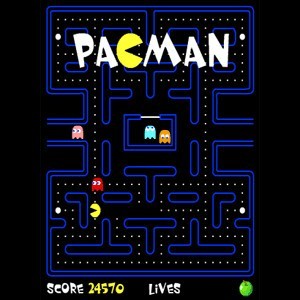 Pac-man - Gracz kieruje żółtą kulką - tytułowym Pac-Manem −...