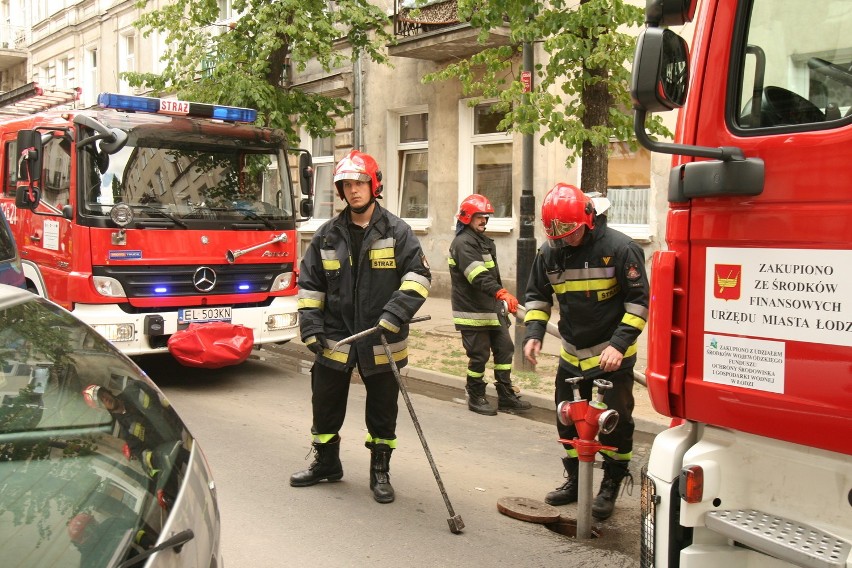 Groźny pożar na Abramowskiego w Łodzi wybuchł w czwartek...