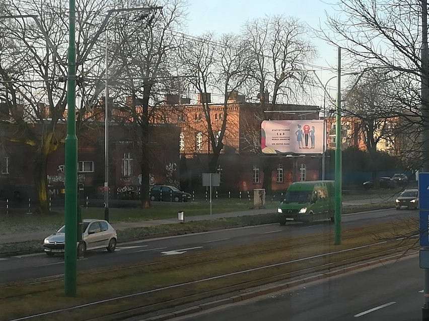 Ogólnopolska kampania bilboardowa na ulicach Poznania