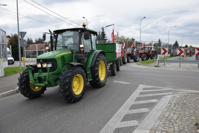 Protest rolników z Podkarpacia.