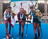 Monika Hojnisz wróciła z mistrzostw świata w biathlonie na nartorolkach z medalami 