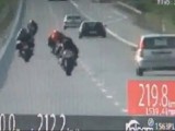 Motocykliści z Warszawy = 220 km/h na "siódemce" [wideo]