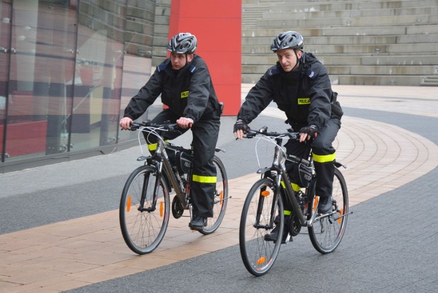 Od 9 kwietnia w Śródmieściu Wałbrzycha pojawi się patrol policji na rowerach