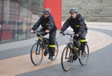 Patrol rowerowy policji w Wałbrzychu