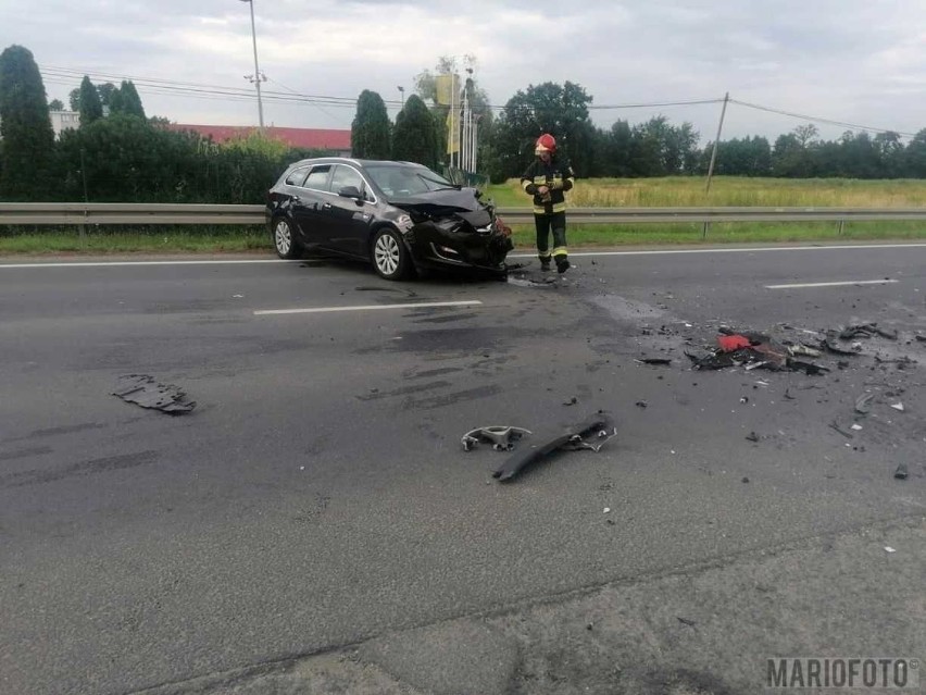 Wypadek na ul. Opolskiej w Niemodlinie. Siedem osób...