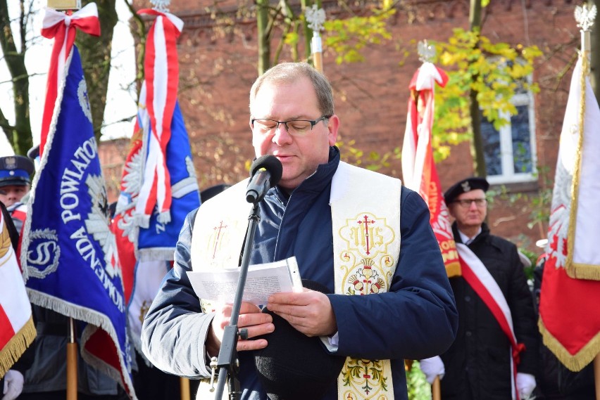 Święto Niepodległości 2017 w Malborku [ZDJĘCIA, cz. 2]. Uroczystość przy Pomniku AK