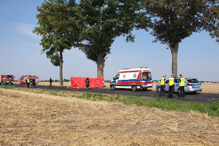 Tragiczny wypadek w powiecie chełmińskim. Nie żyje 68-latek