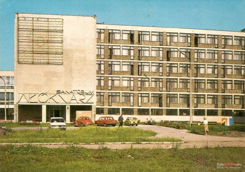 Lata 1974-1977 , Sanatorium "Włókniarz" w Busku Zdroju.
