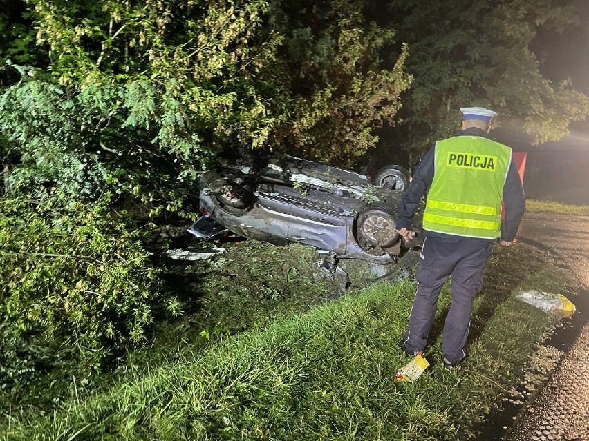 W wypadku na trasie Nakło-Kcynia zginął 36-letni pasażer...