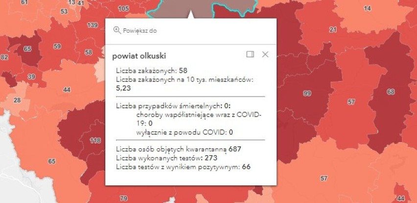 Prawie trzysta zakażeń COVID-19 w Małopolsce zachodniej. W powiatach oświęcimskim, wadowickim, chrzanowskim i olkuskim są nowe przypadki