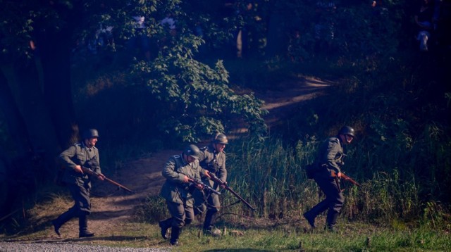 31.08.2019 Gdańsk Westerplatte , "Spotkania z historią" - piknik historyczno-wojskowy oraz rekonstrukcja obrona placówki