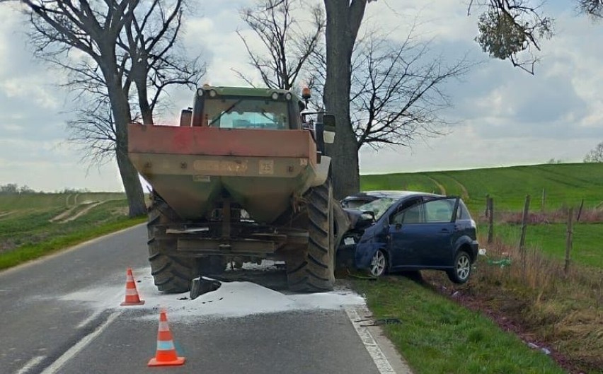 Wypadek w gminie Stary Dzierzgoń