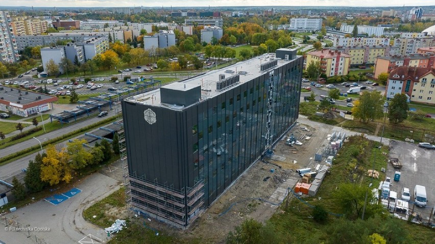 Budowa nowego gmachu Politechniki Opolskiej przy ul....