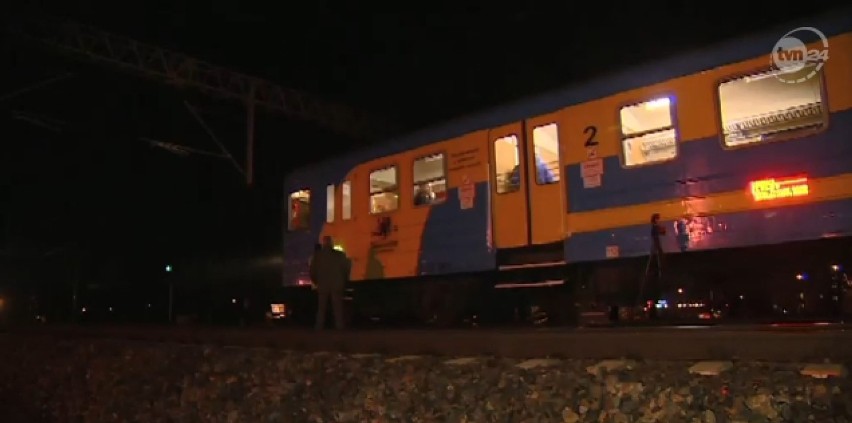 Pseudokibice zaatakowali pociąg Elbląg - Gdańsk