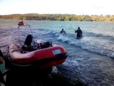 Poszukiwania topielca w wodach Jeziora Raduńskiego Górnego nadal bez rezultatu